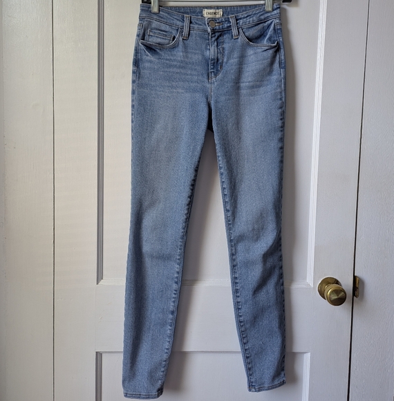 L'Agence Marguerite High Rise Skinny Jeans Size 26 Cascade Wash Stretch Denim - Picture 3 of 10